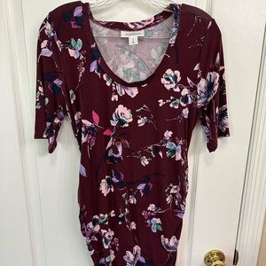 Motherhood Maternity Fitted Dress-Size M